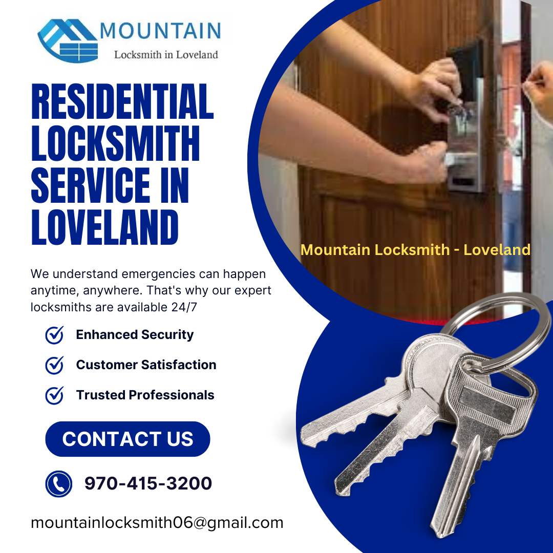 residential locksmith service in Loveland