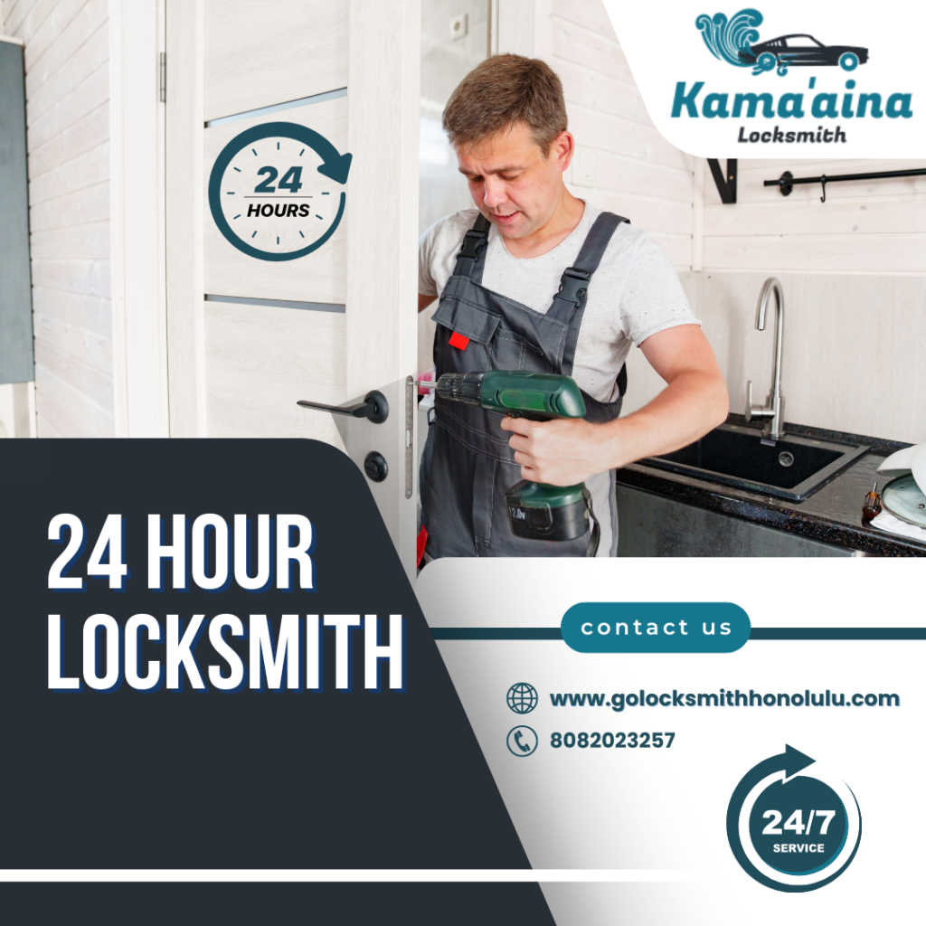 Honolulu 24 hour locksmith service